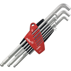 Wiha 369TS9 35480 Ball End Hex L-Key Set In ProStar - 9pc