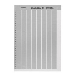 Drukarka systemu etykietującego Weidmüller LM MT300 20X8 SI 1686380001-10, montaż: przyklejanie, 8 x 20 mm, etykiety na