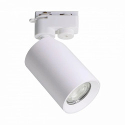 Lampa szynowa jedno obwodowa TORE kolor Biały, wymienne źródło światła - TLS003-WH Zuma Line