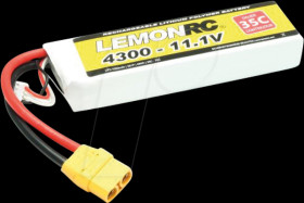 LiPo Akku LEMONRC 4300 - 11.1V (35C)