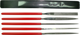 Diamond-coated precision file set, 5-piece, Dick 2300