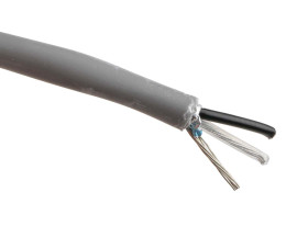Kabel do transmisji danych 1 -parowy 0.35 mm² 2 -rdzeniowy Ekranowany 22 AWG AWG LSZH 300 V