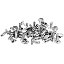 Rapid 5000415 Tubular Rivets 8 x 3 x 9mm Cap 3 x 8mm (Pack of 25)