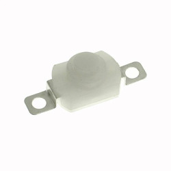 Przełącznik bistabilny ON/OFF 1A, 30V biały (przełącznik latarkowy) 22.5mm