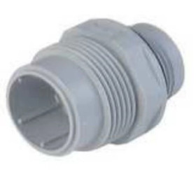 Złącze panelowe męskie 7-pinowe 6+PE 250V 10A N6R AM 2 M20