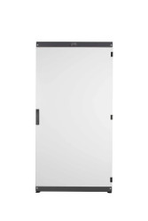 Szafa stojąca pyłoszczelna IP54 42Ux 1000x600 osłona pełna boki zdejmowane drzwi pełne RAL7035 WR19-42U-610-DP-S 19-9024WR19-42