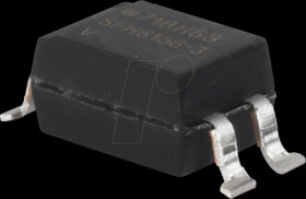 SFH6156-3 Optocoupler, phototransistor output, 5.3 KV, CTR 100-200%, SMD-4