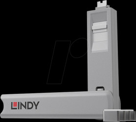 40427 USB-C port lock (1x key, 4x locks), white