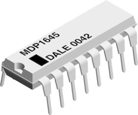 MDP 45 Thick Film Resistor Networks, Dual-In-Line, Molded DIP