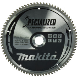 Makita B-33386 B-33386 Specialized Aluminium Saw Blade 260 x 30mm x 80T