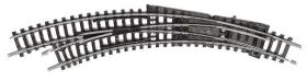 Zwrotnica MiniTrix T14956, lewa, kąt 42'°, w skali N, MINITRIX