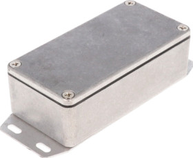 Aluminum die cast enclosure, (L x W x H) 100 x 50 x 25 mm, natural, IP65, 1590WGF