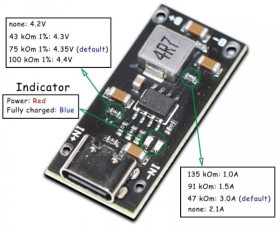 MUDUL.LAD.AKUM.18650 4,2V-4,4V 1A-3A (90