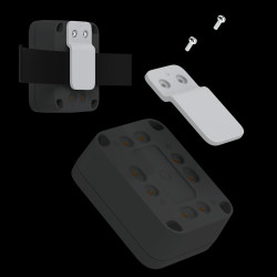 RAKwireless Belt Clip Mount (Mark E) Szary - mocowanie