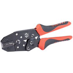 CK Tools T3683A Ratchet Crimping Pliers For Bootlace Ferrules 10 - 25mm&#xB2;