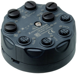 Rozdzielacz czujnik / element wykonawczy, aktywny Pepperl+Fuchs VBA-4A-G11-I/U-F 237500 1 szt.