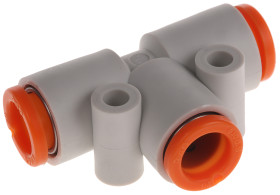 Złączka pneumatyczna Wciskane 1/4 cala Wciskane 1/4 cala SMC Adapter teowy do rur