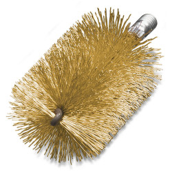 Lessmann 506.730 Threaded Tube Brush 30mm Brass Wire