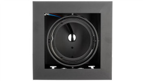 Oprawa Sufitowa Pireo Podtynkowa Pojedyncza Czarna/Czarna Op-Pireo1-20