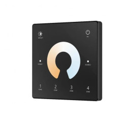 Panel LED naścienny Skydance - CCT - 4 strefowy - 3V - TW2-4(B)