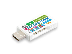 Waveshare RP2040-GEEK Development Board, Based On RP2040 Microcontroller, With 1.14inch 65K Color LCD