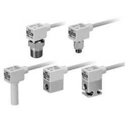 Czujnik ciśnienia SMC Systemy pneumatyczne 12 → 24V 15 mm, męska