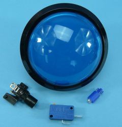 PRZYCISK BIG PUSH BLUE 3A/250V 98mm