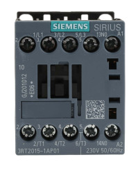 Stycznik 230 V ac Siemens styki: 3 3 kW 7 A 3NO Śruba 3RT2015-1AP01