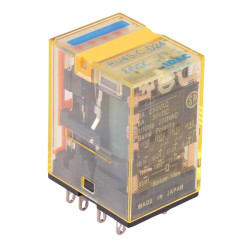 RU4S-C-D24 24VDC Plug In Power Relay 6A 4PDT IDEC