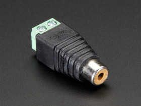 RCA (Composite Video, Audio) Female Jack Terminal Block