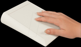 A 06 20 107 OKW COMTEC-I 200 x 150 x 40/62.8 mm, grey/white