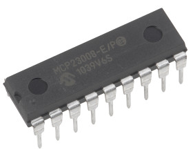 Ekspander we/wy, I2C 8 -kanałowy PDIP 18 -Pin