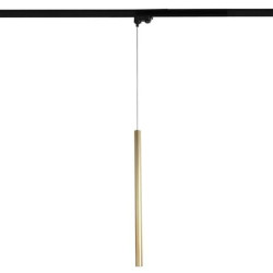 Lampa wisząca Lungo 1 złota do szynoprzewodu 3F LP-894/1P GD 3F Light Prestige
