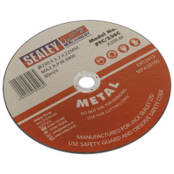 Sealey PTC/230C Cutting Disc &#xD8;230 x 3mm 22mm Bore