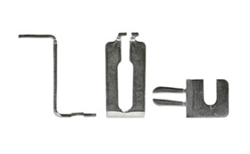 Uchwyt montażowy rezystorów, Wspornik kątowy, do użytku z: Rezystory drutowe