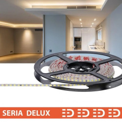 Taśma Delux 24V Slim 4mm LB 160led 4000K 550lm SMD2835 (10) PL7Y