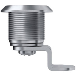 Basi 9000-1335 Cam Lock Silver for Key Cabinets, Lever Lock, Multi-Closing