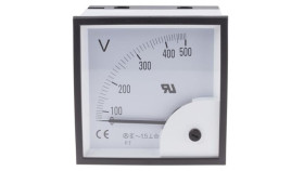 Woltomierz Analogowy Ac -25C Do +50C 92 X 92 Mm Rs Pro