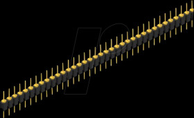 MK 05 36 G Pin header, 1-row, 1 x 36 - 2.54 mm