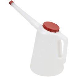 Sealey JDL3R Oil Container with Flexible Spout 3L - Red Lid