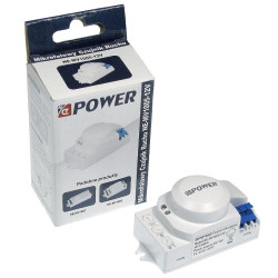 Czujnik ruchu Mikrofalowy 12VDC NEPOWER NE-MV1005-12V 5,8GHz 360st