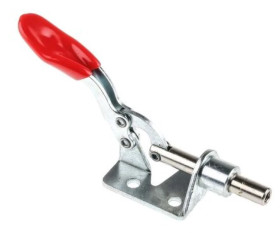 Dociskacz poziomy, otwarcie: 16.9mm, typ: Zacisk przegubowy