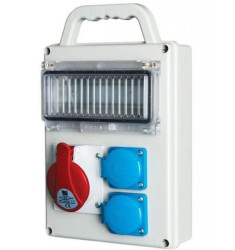 ROZDZIELNICA R-BOX SLIM 1x32A/5p, 2x230V