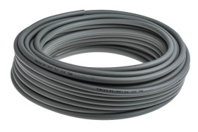 Rura sprężonego powietrza zew 6mm wew 4mm RS PRO Szary PUR, PVC dł 30m