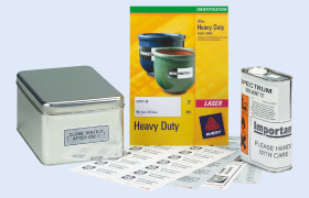 Arkusz papieru etykietowego L6011-20, kolor: Srebrny Do trudnych warunków eksploatacyjnych, Avery Laserowa