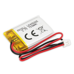 150mAh 3.7V LiPo Battery - 1.25mm PicoBlade Connector