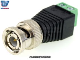 Wtyk BNC z szybkozĹÄczem