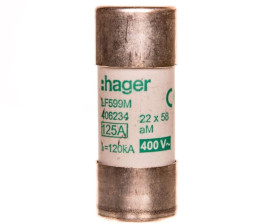 Bezpiecznik cylindryczny 22x58 aM 125A LF599M
