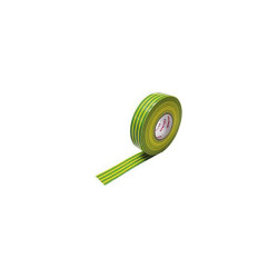 CellPack 416780 Electrical Tape Green-Yellow PVC 20m x 19mm 1pc