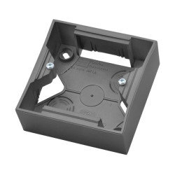 ARIA Puszka instalacyjna pojedyncza szary mat PNP-1U/70